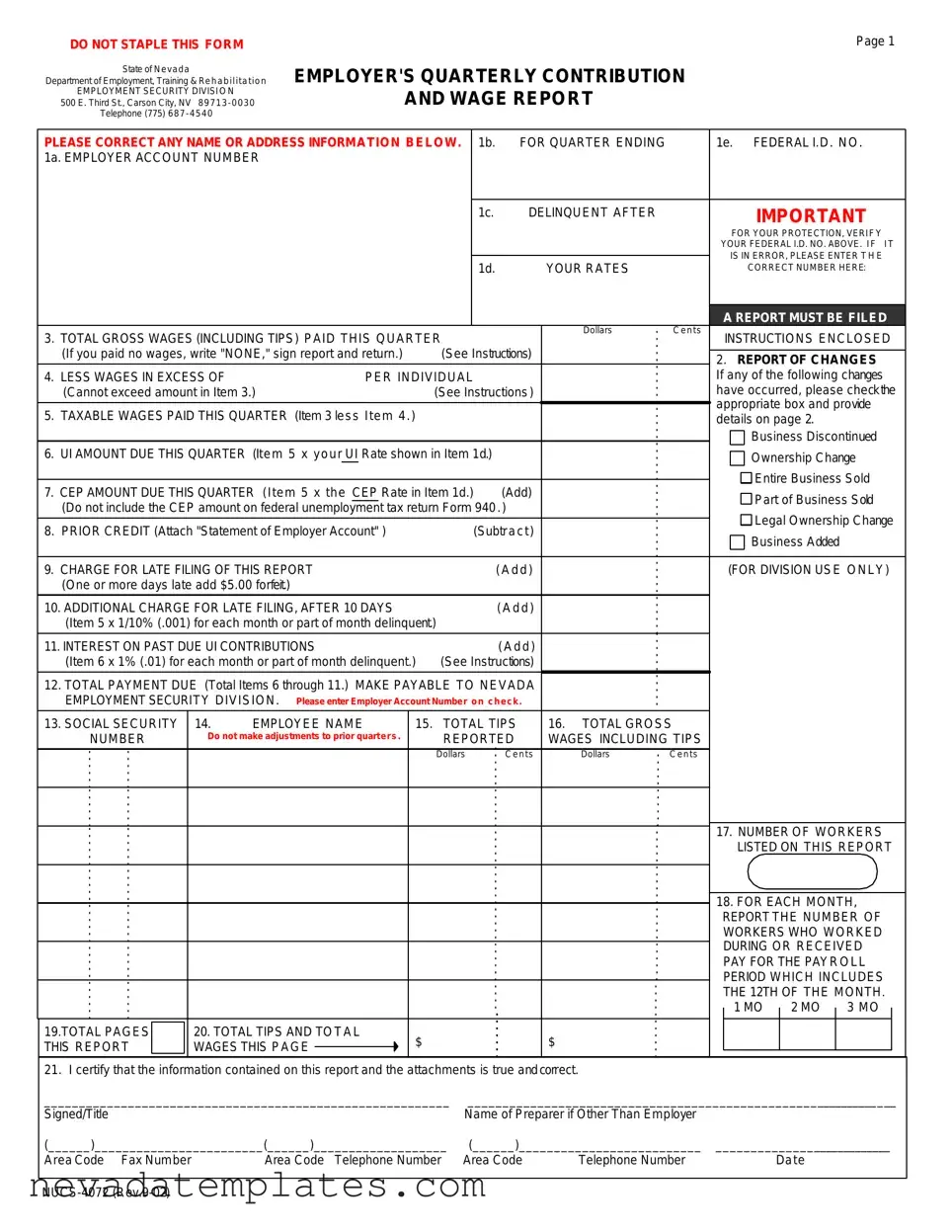 Fill in Your Nevada Nucs 4072 Form