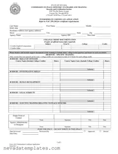 Fill in Your Ad 5 Nevada Form