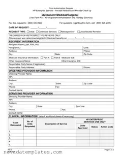 Fill in Your Nevada Fa 6 Form